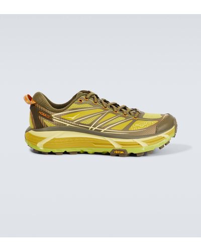 Hoka One One Mafate Speed 2 Running Shoes - Yellow