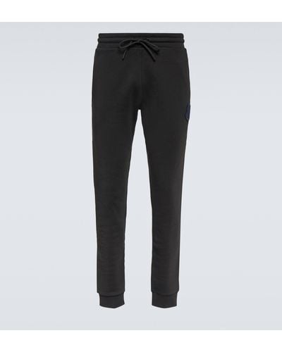 Moncler Cotton Jersey Sweatpants - Black