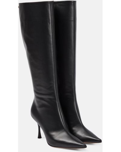 Gianvito Rossi Leather Knee-high Boots - Black