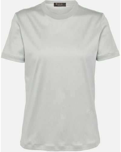 Loro Piana My-t Cotton T-shirt - Grey
