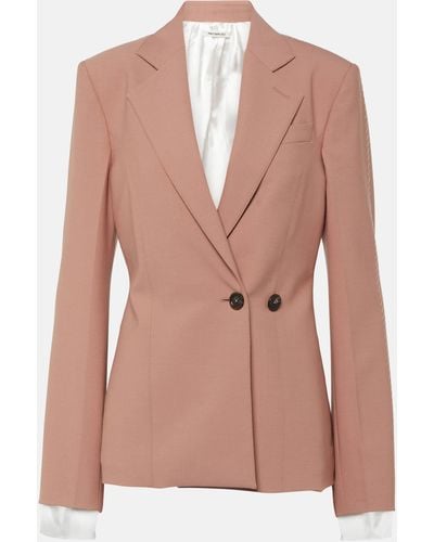 Peter Do Double-breasted Blazer - Pink