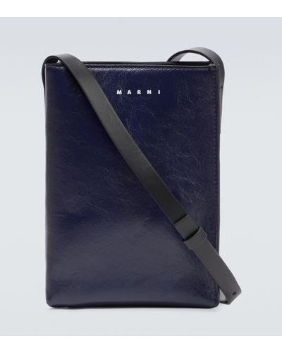 Marni Messenger Bag Museo Soft Small - Blau