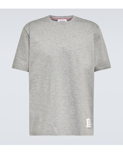 Thom Browne Cotton T-shirt - Grey
