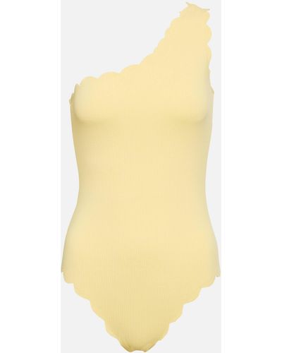 Marysia Swim Santa Barbara One-shoulder Swimsuit - Yellow