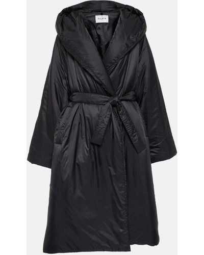 Alaïa Puffer Coat - Black