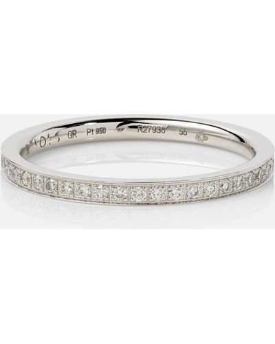 Repossi Berbere Platinum Ring With Diamonds - Metallic