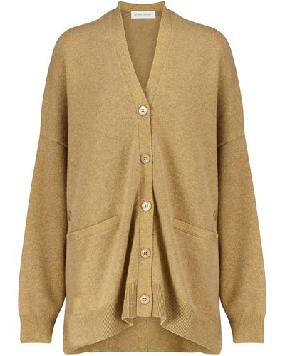 Extreme Cashmere N°24 Tokio Cashmere-blend Cardigan - Natural