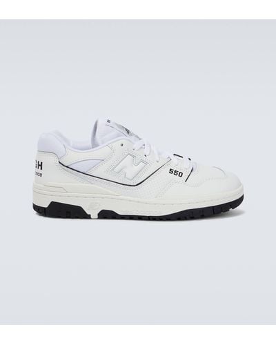 Comme des Garçons X New Balance Bb550 Sneakers - White