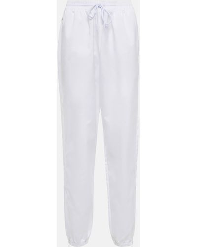 Wardrobe NYC Zip-cuff High-rise Sweatpants - Multicolour