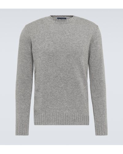 Thom Sweeney Cashmere Sweater - Grey