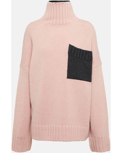 JW Anderson Turtleneck Sweater - Pink