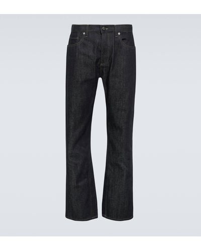 Burberry Mid-rise Straight Jeans - Black