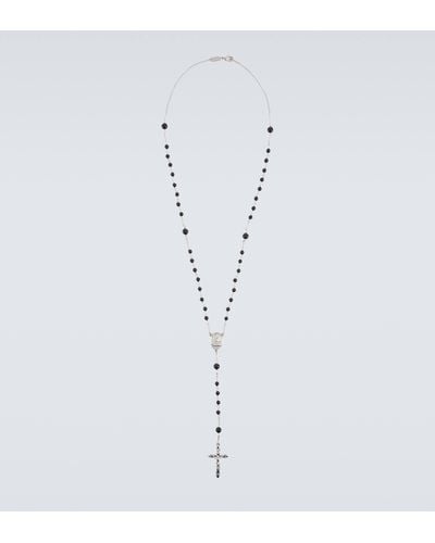 Dolce & Gabbana Embellished Necklace - White