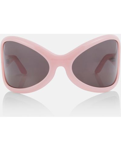 Acne Studios Oversized Sunglasses - Pink