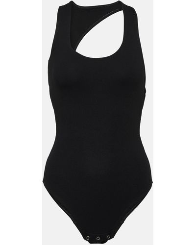 The Mannei Telawi Cutout Bodysuit - Black