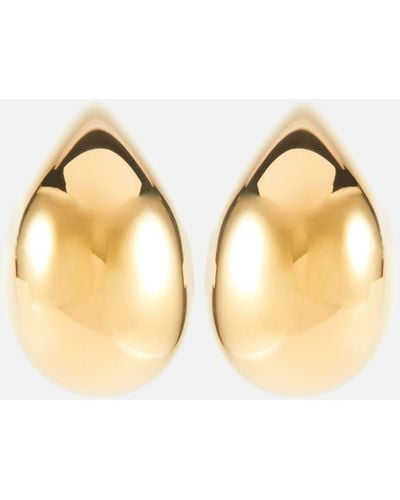 Bottega Veneta Drop Gold-plated Sterling Silver Earrings - Metallic