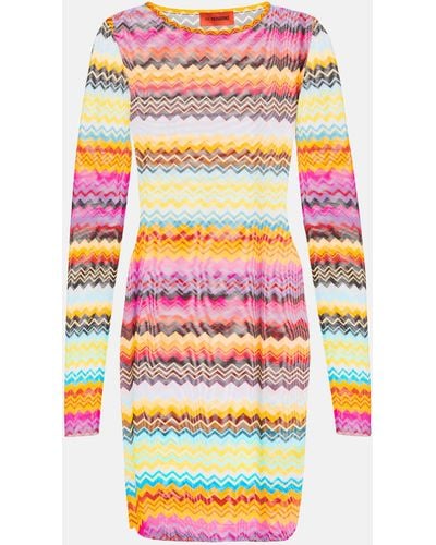 Missoni Zig Zag Printed Beach Dress - Multicolour