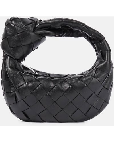 Bottega Veneta Candy Leather Jodie Bag - Black