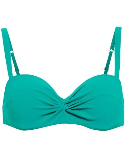 Karla Colletto Basics Bikini Top - Green