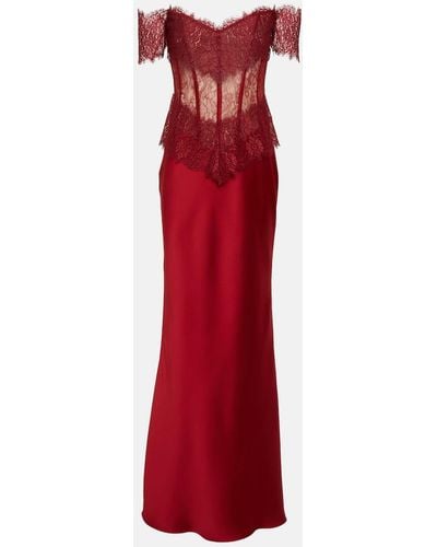 Red Lace Gowns