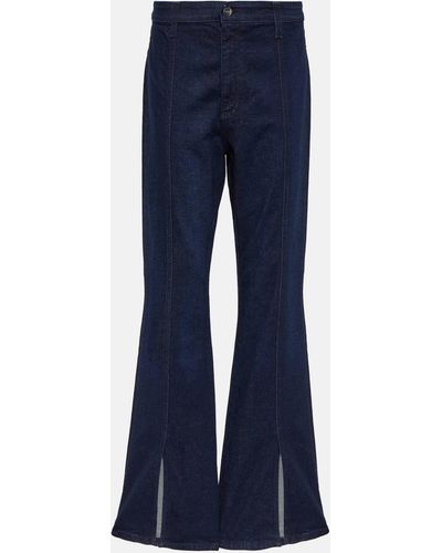 AG Jeans X Emrata Anisten Bootcut Jeans - Blue