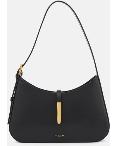 DeMellier London Tokyo Leather Shoulder Bag - Black