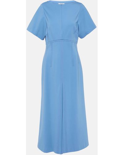 Dorothee Schumacher Emotional Essence Jersey Midi Dress - Blue
