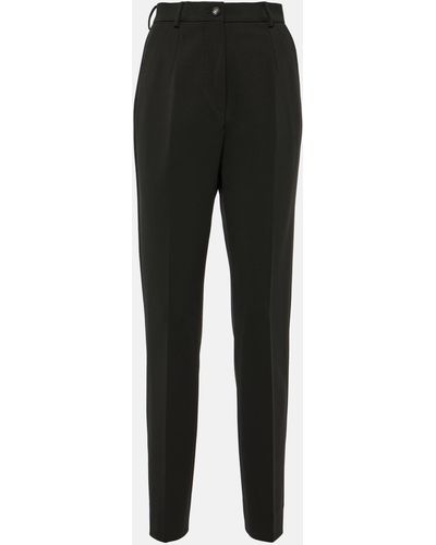 Dolce & Gabbana High-rise leggings - Black