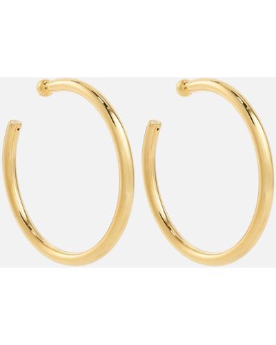 Sophie Buhai Everyday Large 18kt Gold-plated Sterling Silver Hoop Earrings - Metallic