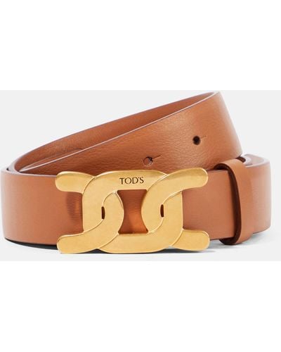 Tod's Kate Leather Belt - Brown