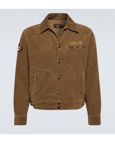 RRL Cotton Corduroy Jacket - Brown