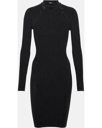 Wolford X Simkhai Logo Jersey Minidress - Black