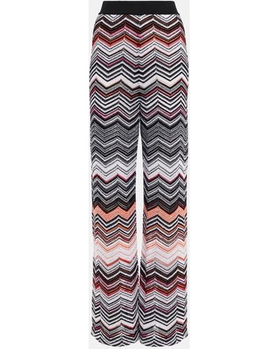 Missoni Sequined High-rise Wide-leg Pants - Multicolour