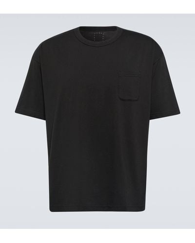 Visvim Cotton Jersey T-shirt - Black