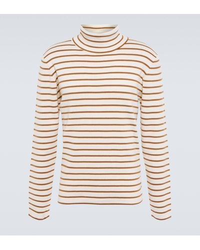 Tod's Cotton And Cashmere Sweater - Natural