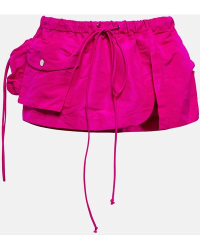 LAQUAN SMITH Cutout Miniskirt - Pink