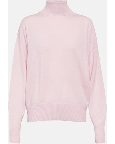 Jardin Des Orangers Wool And Cashmere Turtleneck Sweater - Pink