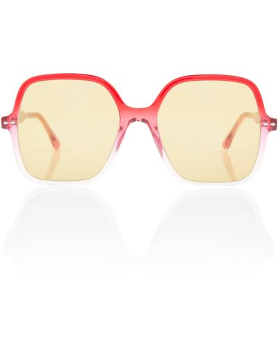 Isabel Marant Oversized Square Sunglasses - Multicolour