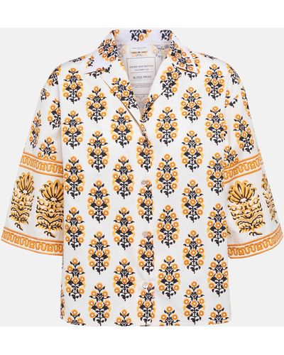 Dries Van Noten Printed Cotton Shirt - Multicolour