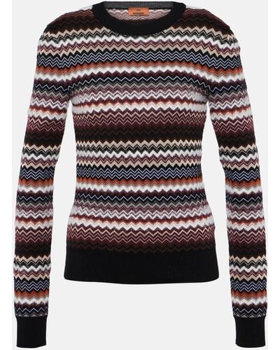 Missoni Zig Zag Wool-blend Sweater - Multicolour
