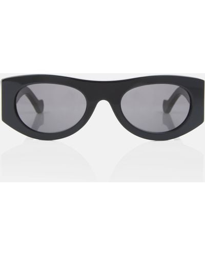 Loewe Nature Oval Sunglasses - Grey