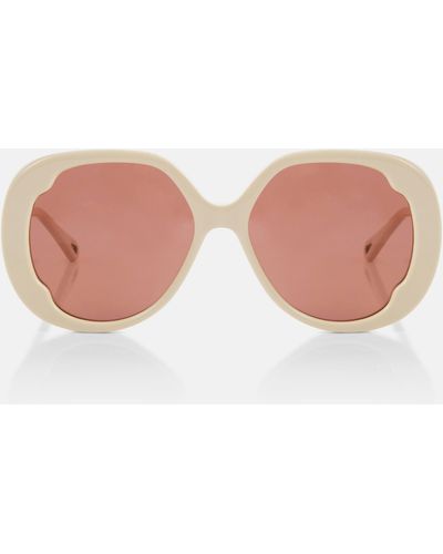 Chloé Lilli Round Sunglasses - Pink