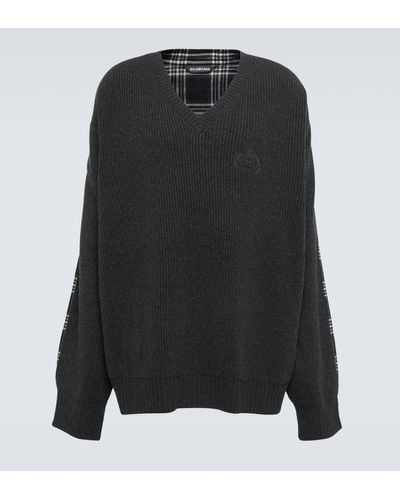 Balenciaga Wool And Cashmere Sweater - Multicolour