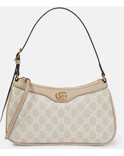 Gucci Ophidia GG Shoulder Bag - Grey