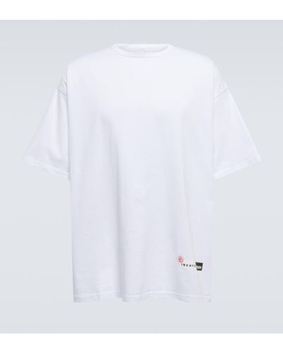Incotex Logo Cotton Jersey T-shirt - White