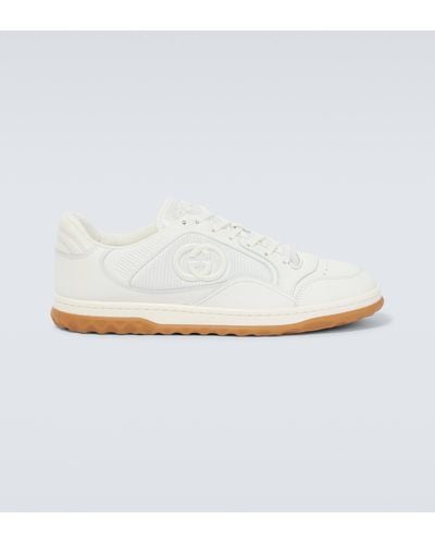 Gucci Leather Mac80 Sneakers - White