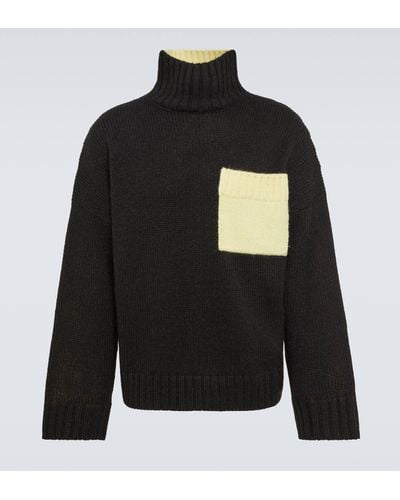 JW Anderson Wool Turtleneck Sweater - Black