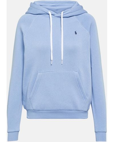 Polo Ralph Lauren Cotton-blend Hoodie - Blue