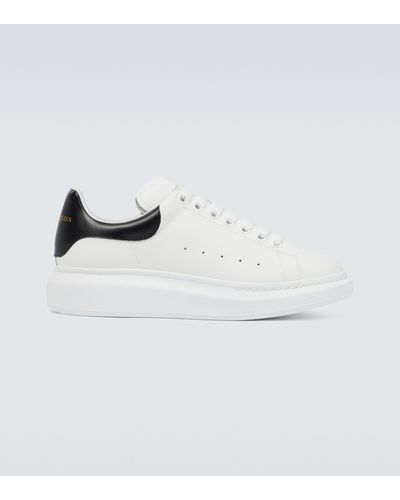 Alexander McQueen And Black Oversized Sneakers - White