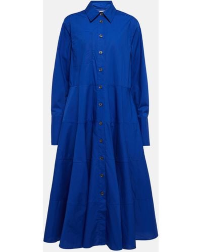 Co. Tton Dress - Blue